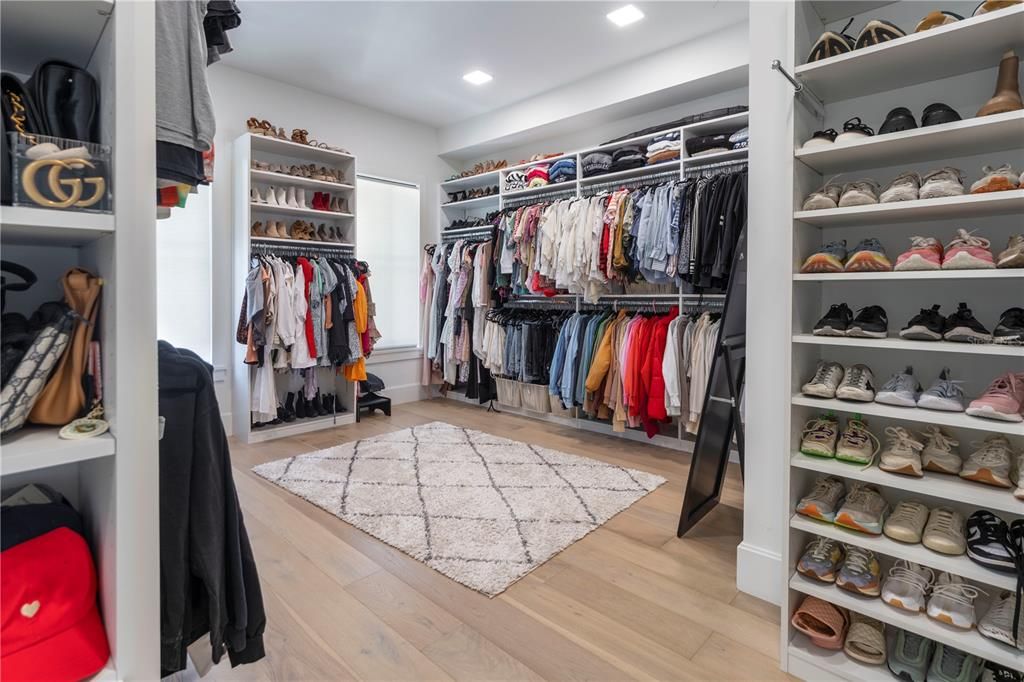 Interior, Recessed Lighting, Walk-in Closets, Wood Texture Flooring