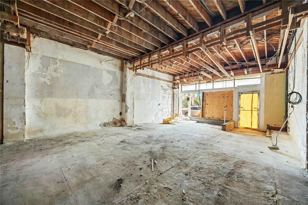 Interior, Wooden Beams