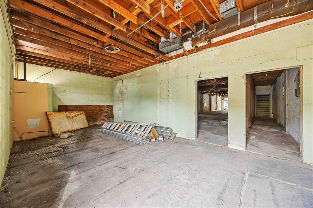 Interior, Wooden Beams