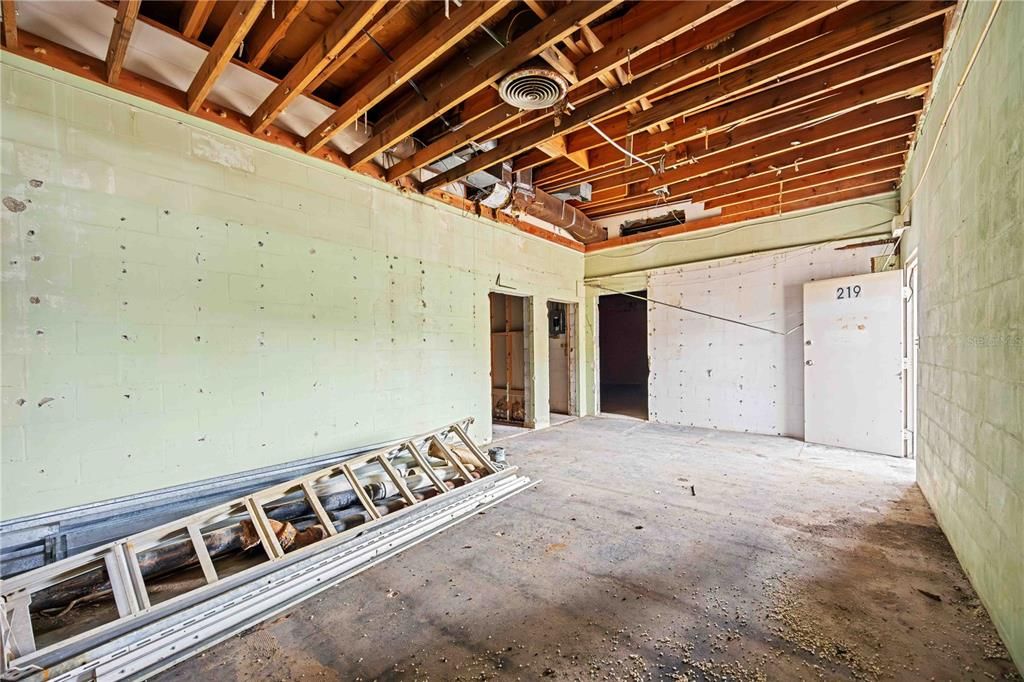 Interior, Wooden Beams