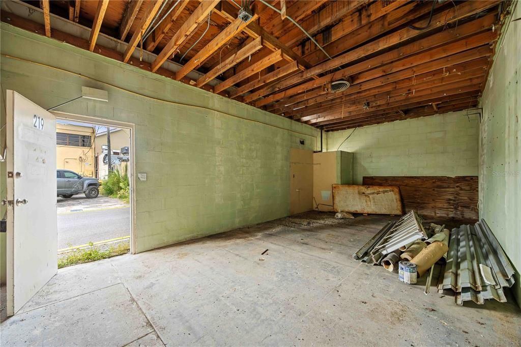 Interior, Wooden Beams