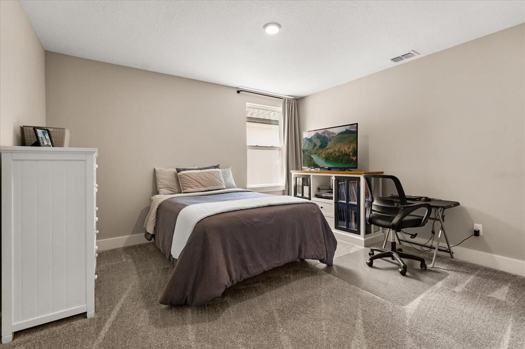 Bedroom, Home Office, Interior, Recessed Lighting