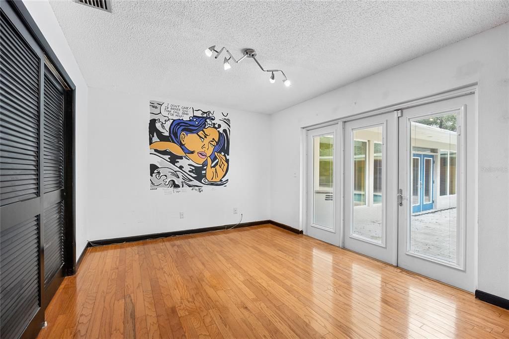 Empty room, Interior, Wood Texture Flooring