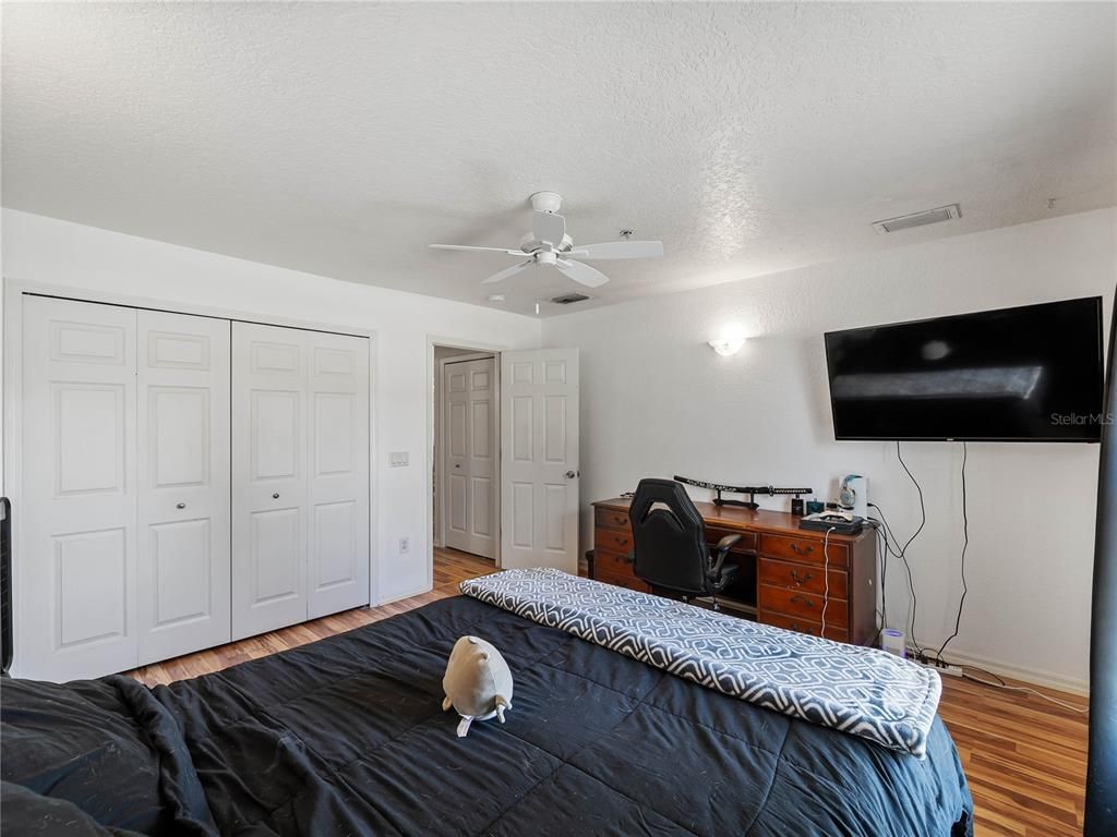 Bedroom, Home Office, Interior, Wood Texture Flooring