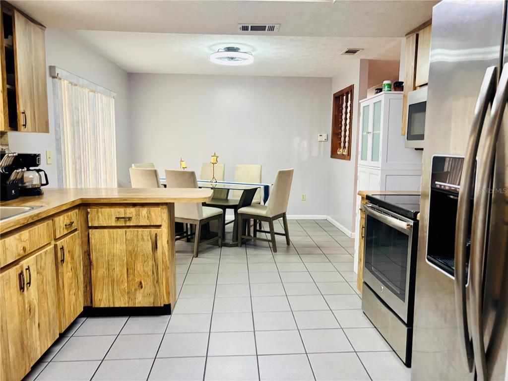Dining room, Interior, Kitchen