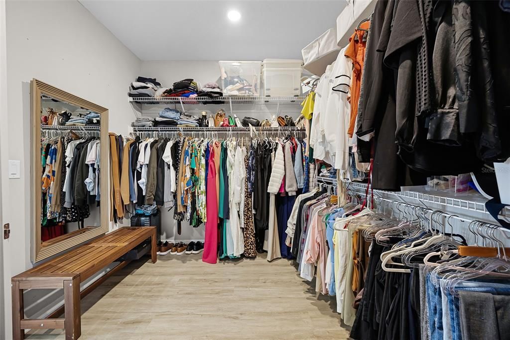 Interior, Recessed Lighting, Walk-in Closets, Wood Texture Flooring