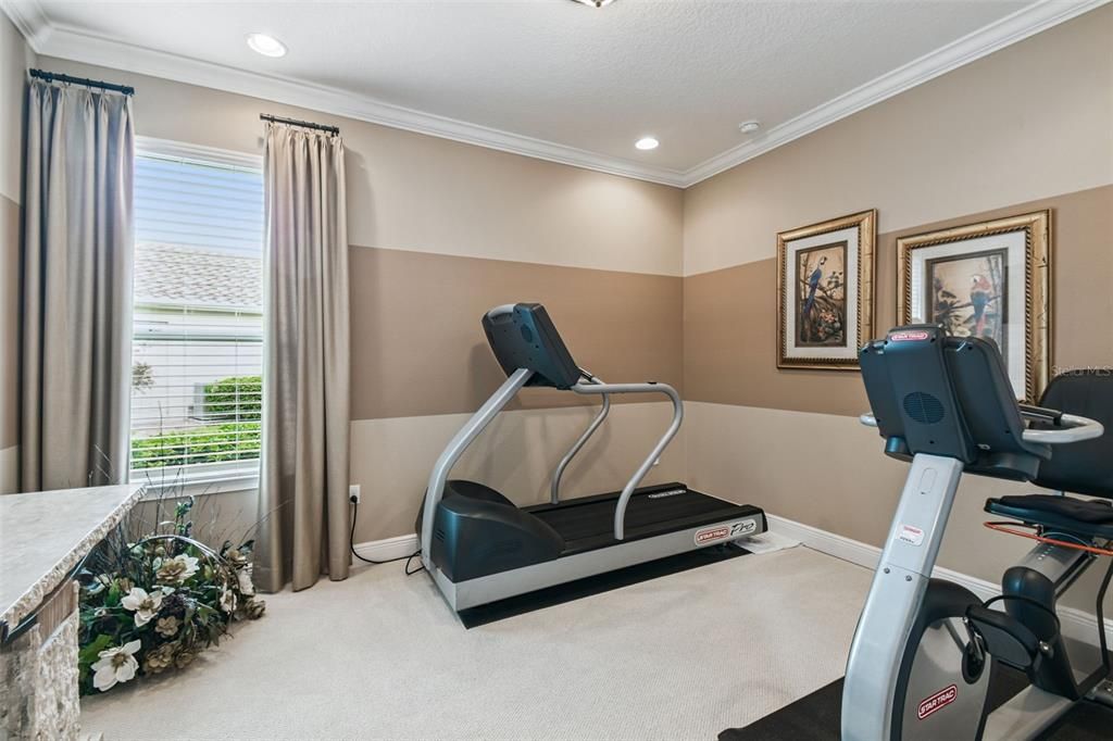 Fitness Equipment, Interior, Recessed Lighting