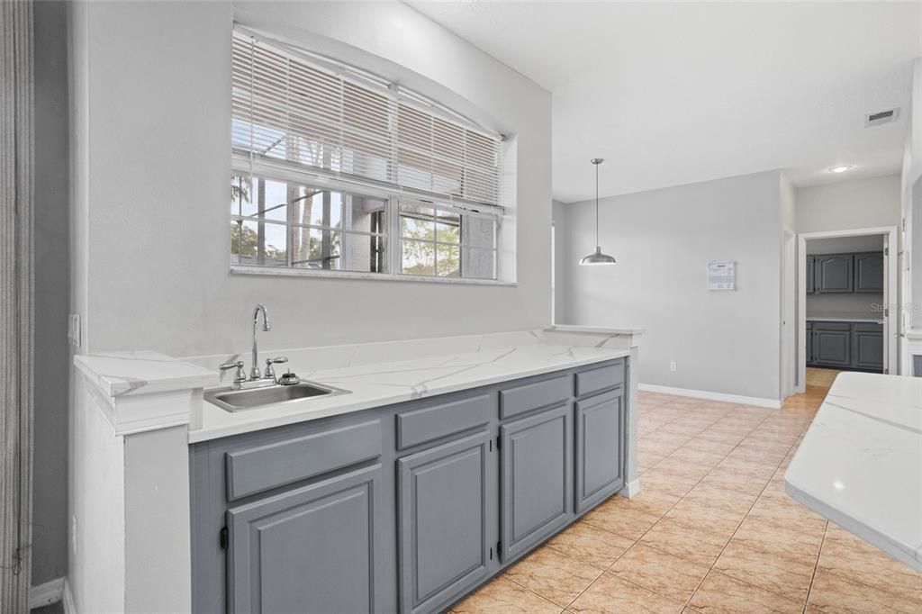 Interior, Kitchen, Pendant Lights, Recessed Lighting