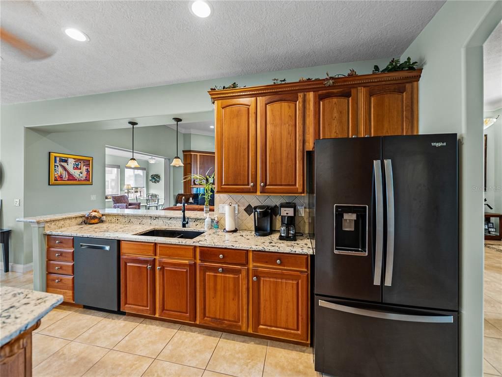 Interior, Kitchen, Pendant Lights, Recessed Lighting