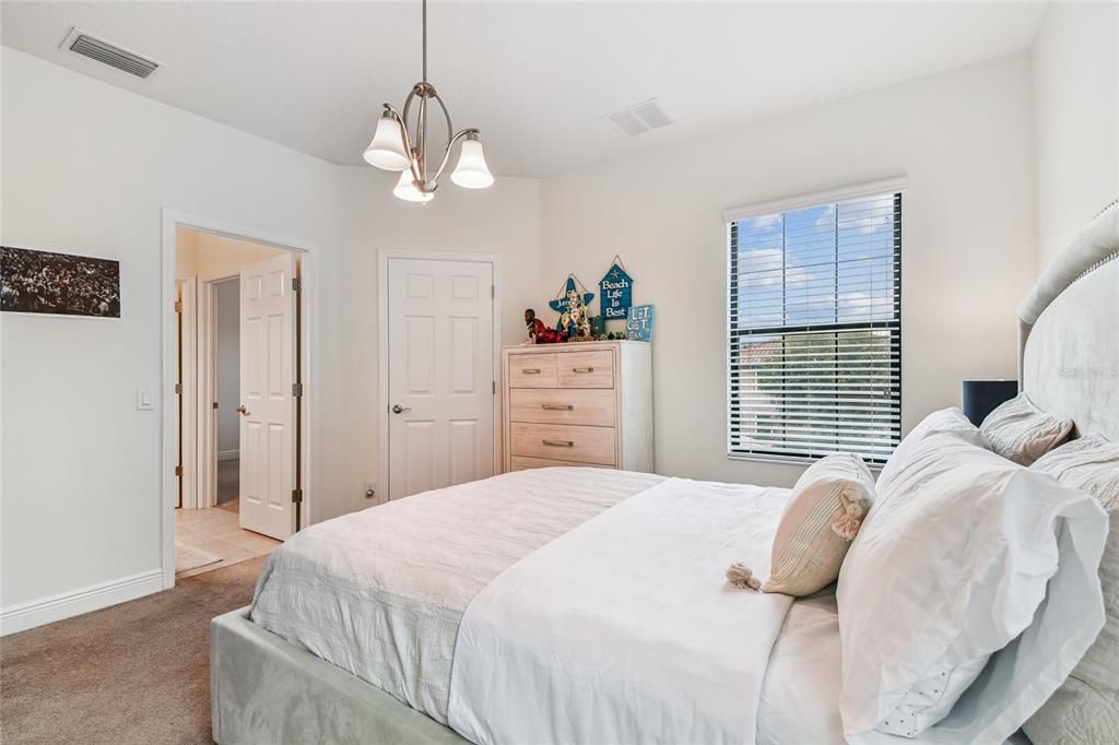 Bedroom, Interior, Pendant Lights