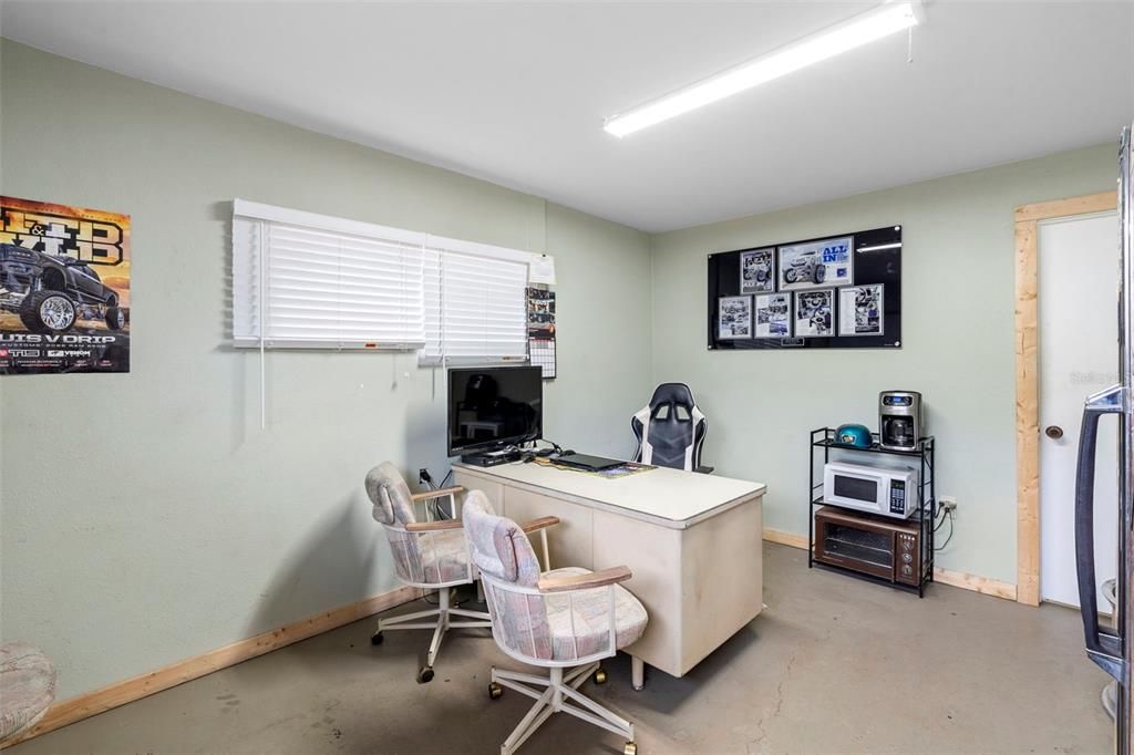 Home Office, Interior, Recessed Lighting