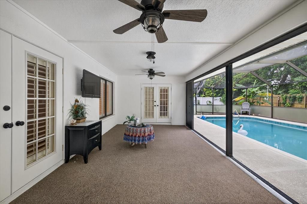 Glass Ceilings, Interior, Pool, Sun Room