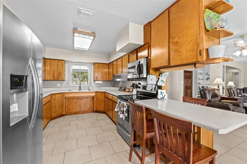 Interior, Kitchen, Stainless Steel Appliances