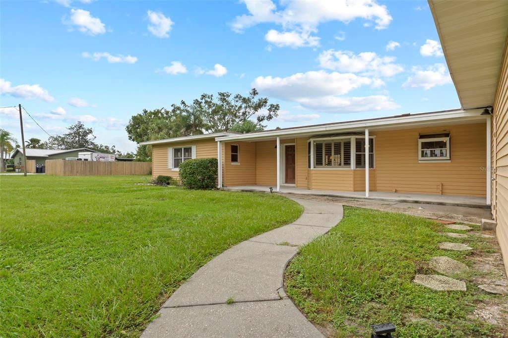 Backyard, Exterior