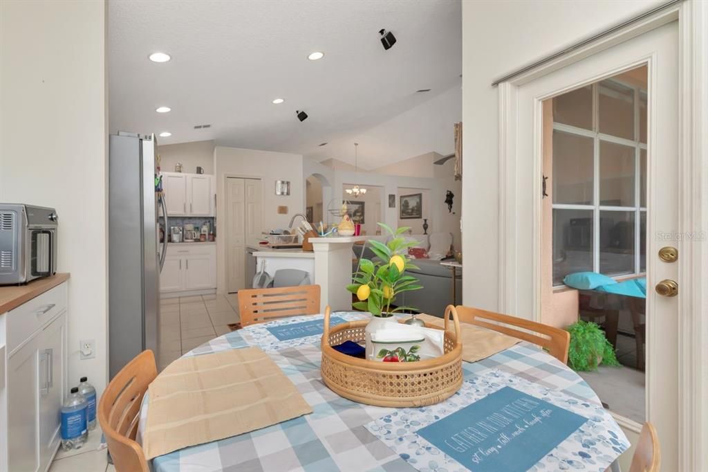 Dining room, Interior, Kitchen, Pendant Lights, Recessed Lighting