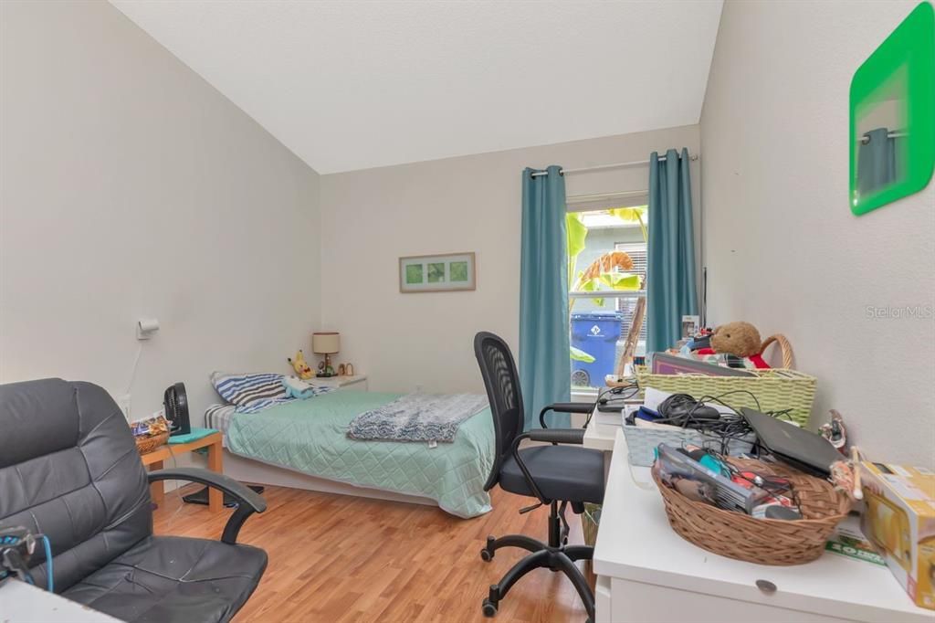 Bedroom, Home Office, Interior, Wood Texture Flooring