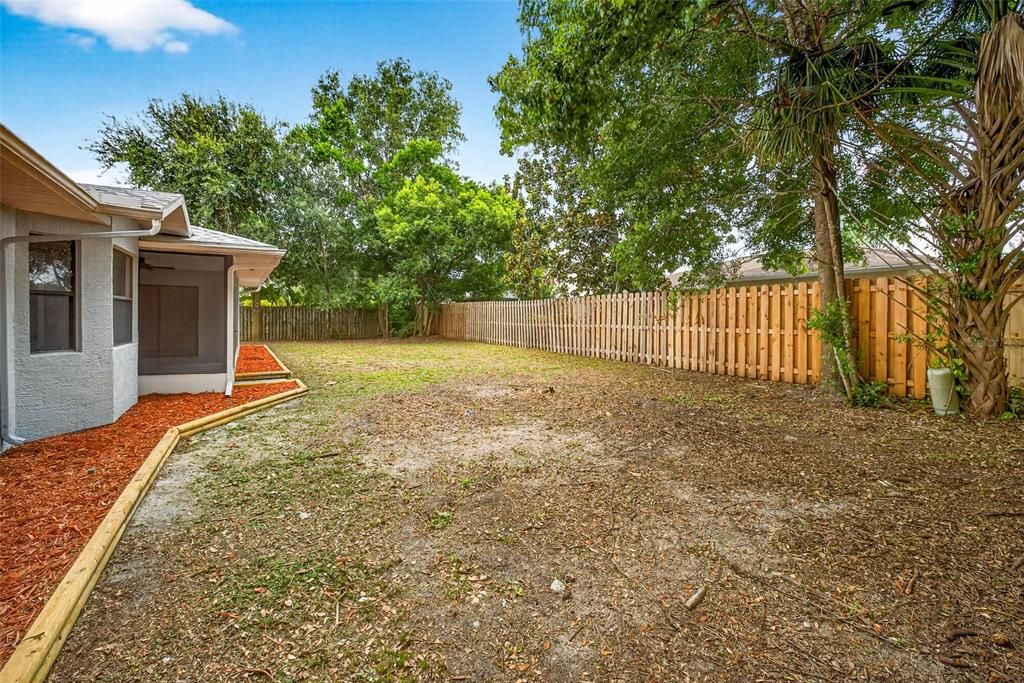 Backyard, Exterior