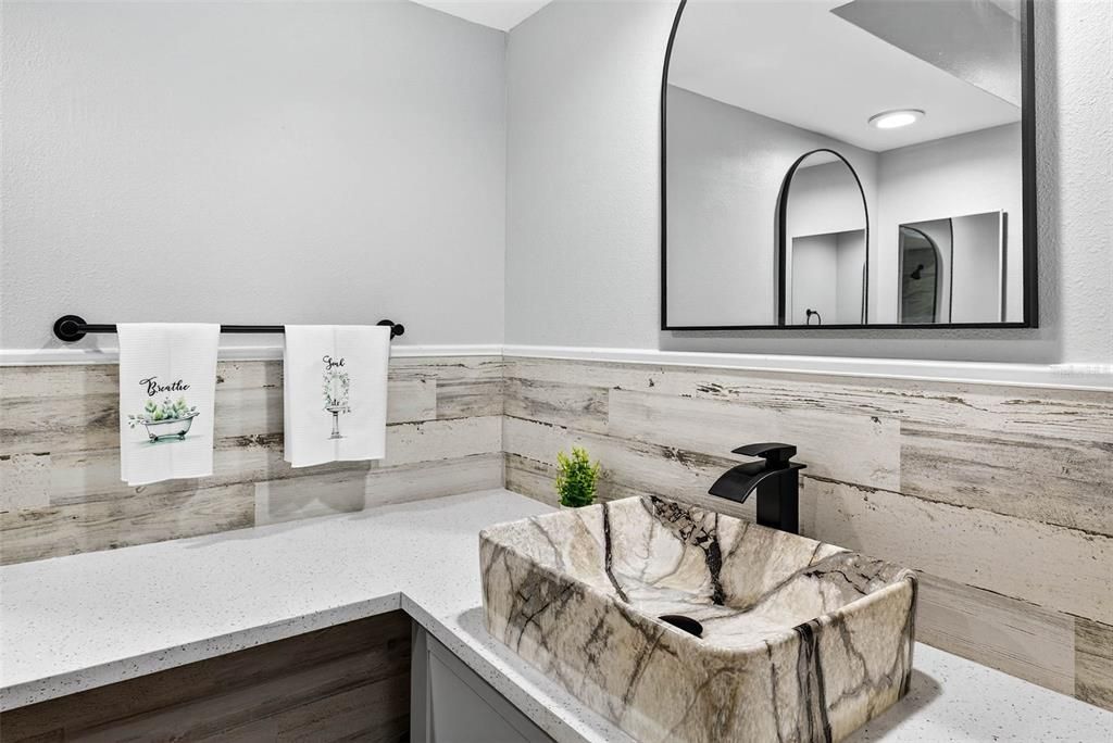 Bathroom, Interior, Recessed Lighting
