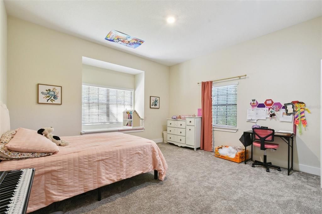 Bedroom, Home Office, Interior, Recessed Lighting