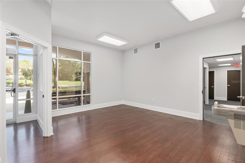 Empty room, Interior, Wood Texture Flooring