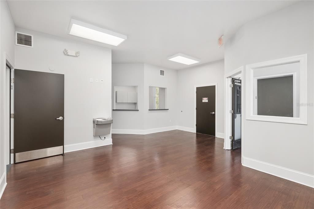 Empty room, Interior, Wood Texture Flooring