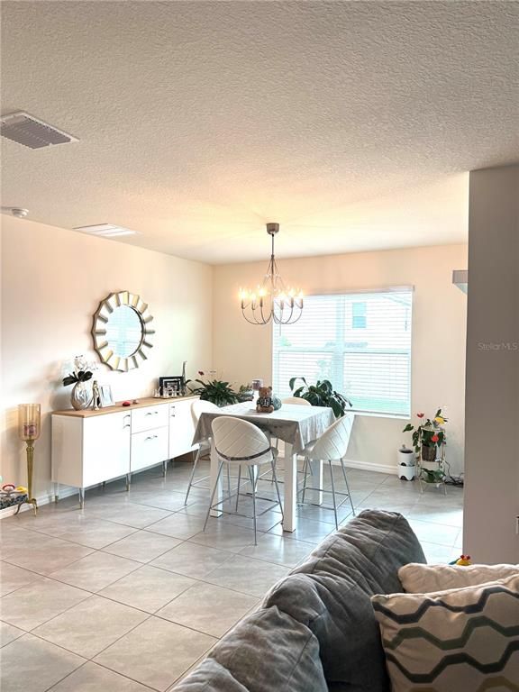 Chandelier, Dining room, Interior