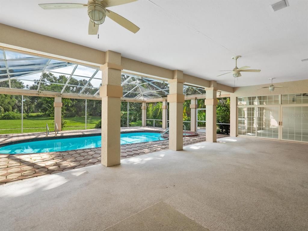 Glass Ceilings, Interior, Pool, Sun Room