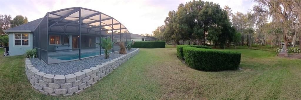 Backyard, Exterior