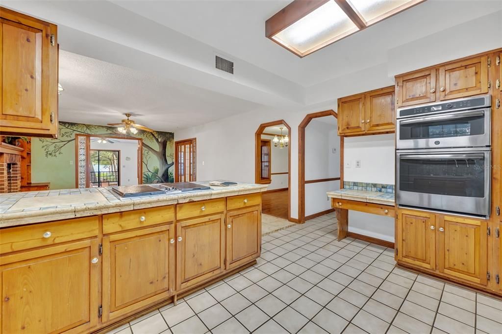 Interior, Kitchen, Tile Countertops