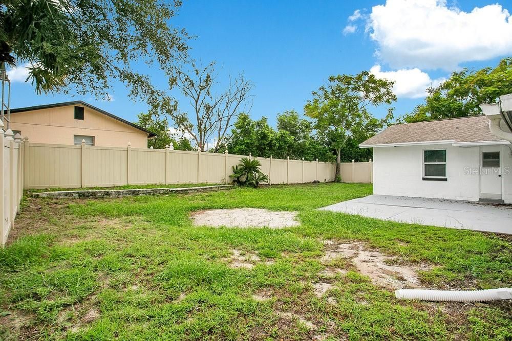 Backyard, Exterior