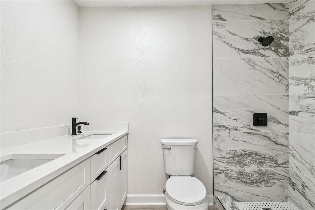 Bathroom, Interior, Marble Walls