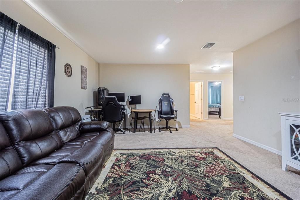 Home Office, Interior, Recessed Lighting