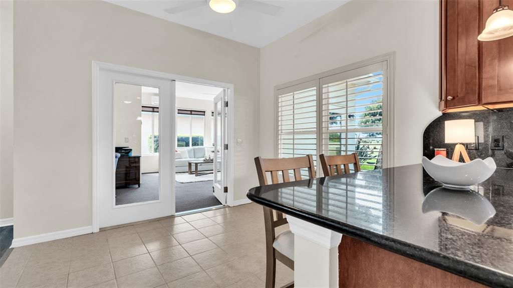 Dining room, Interior