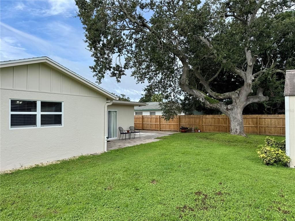 Backyard, Exterior