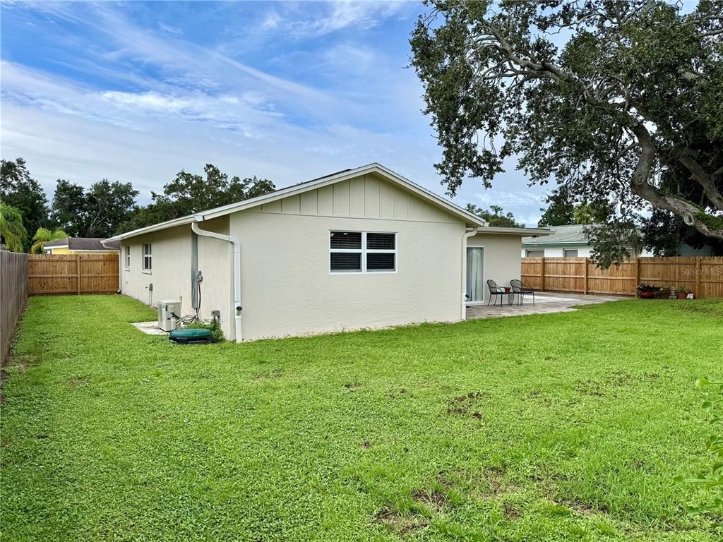 Backyard, Exterior