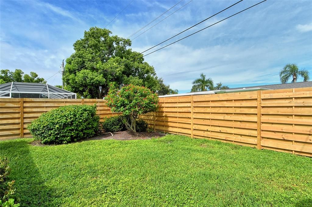Backyard, Exterior