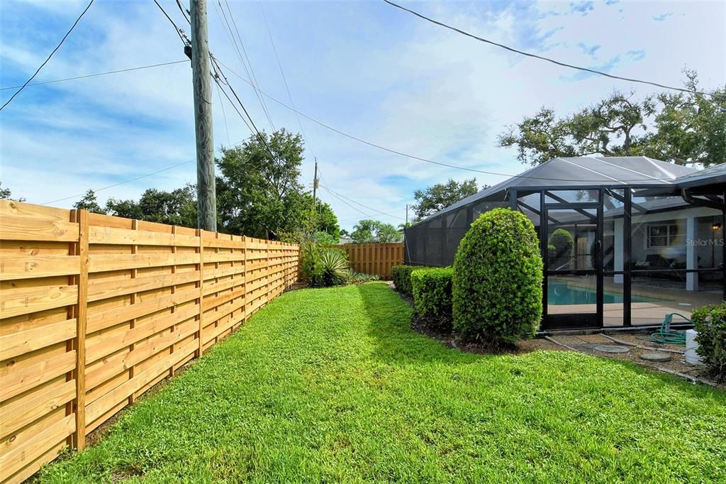 Backyard, Exterior