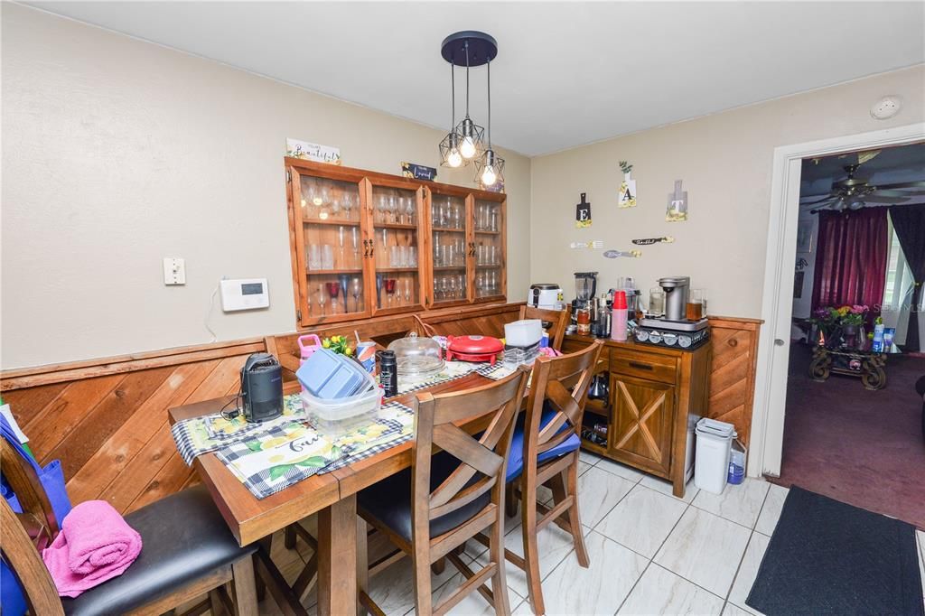 Dining room, Interior, Pendant Lights
