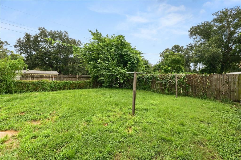 Backyard, Exterior