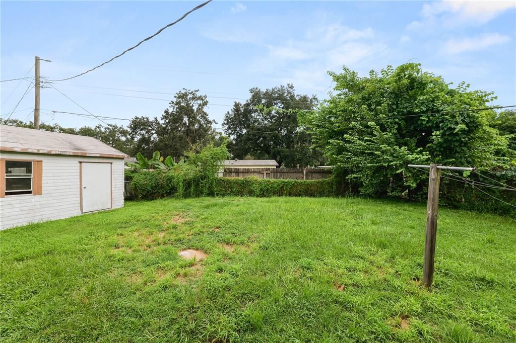 Backyard, Exterior