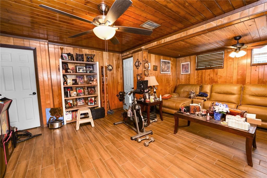 Interior, Living room, Wooden Beams, Wooden Ceilings, Wood Texture Flooring, Wooden Walls