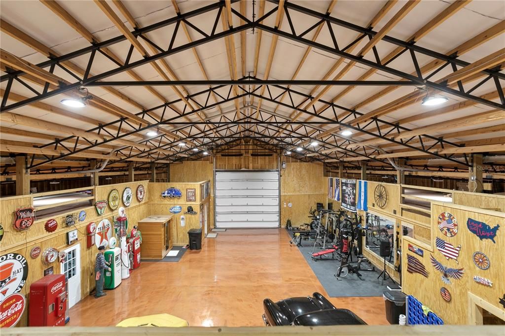 Interior, Wooden Beams, Wooden Walls