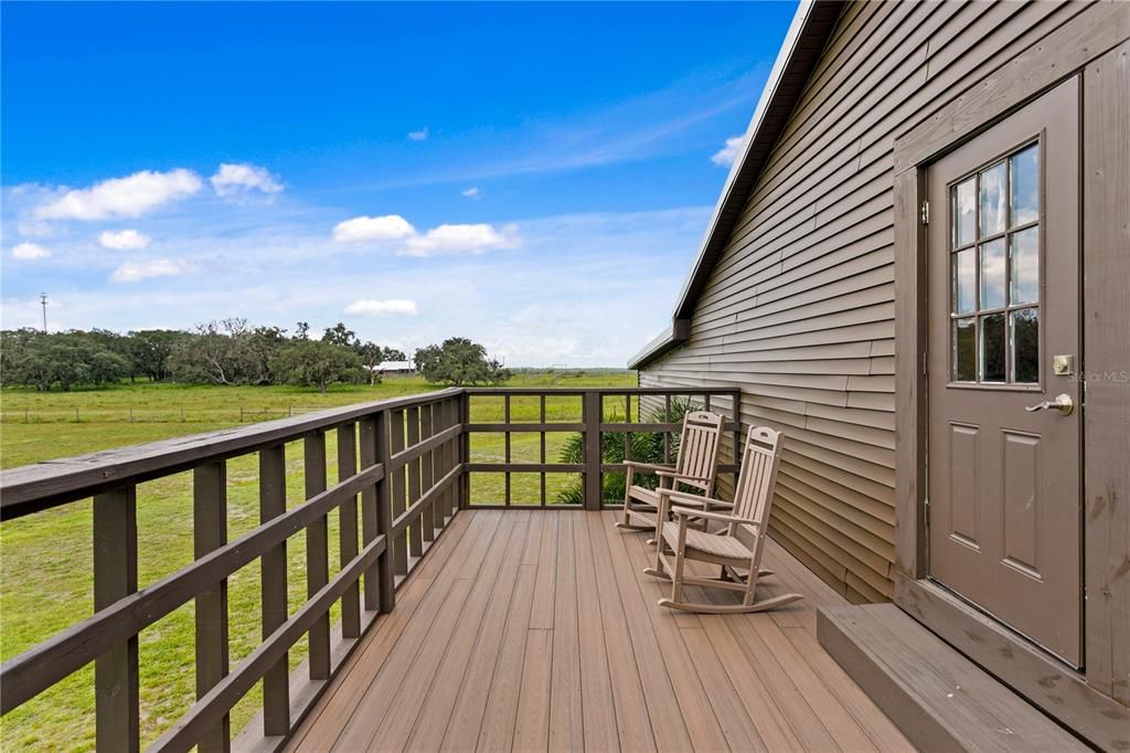 Exterior, Wood Texture Flooring