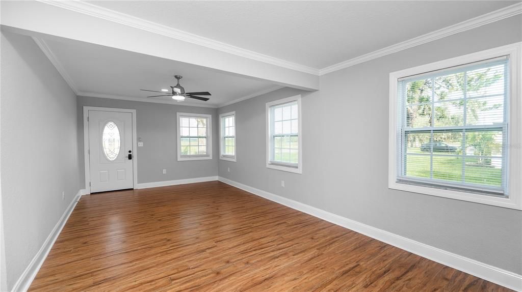 Empty room, Interior, Wood Texture Flooring