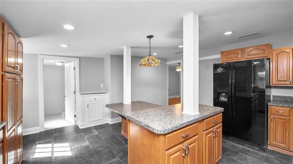 Interior, Kitchen, Pendant Lights, Recessed Lighting