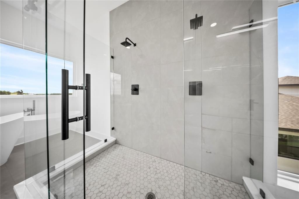 Bathroom, Glass Shower, Interior