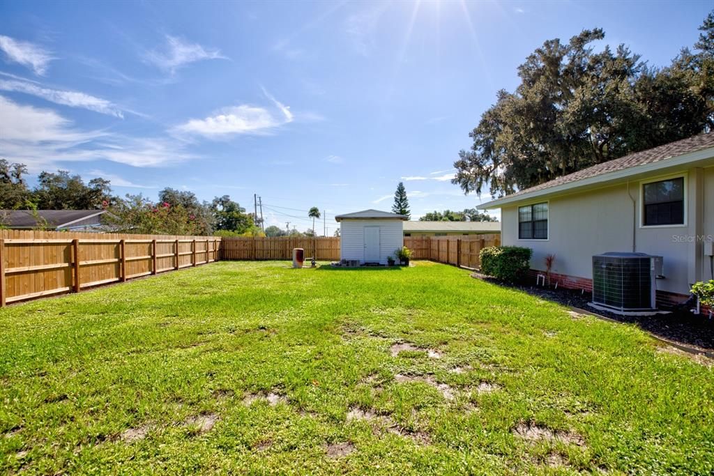 Backyard, Exterior