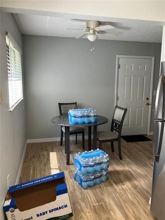 Dining room, Interior, Wood Texture Flooring