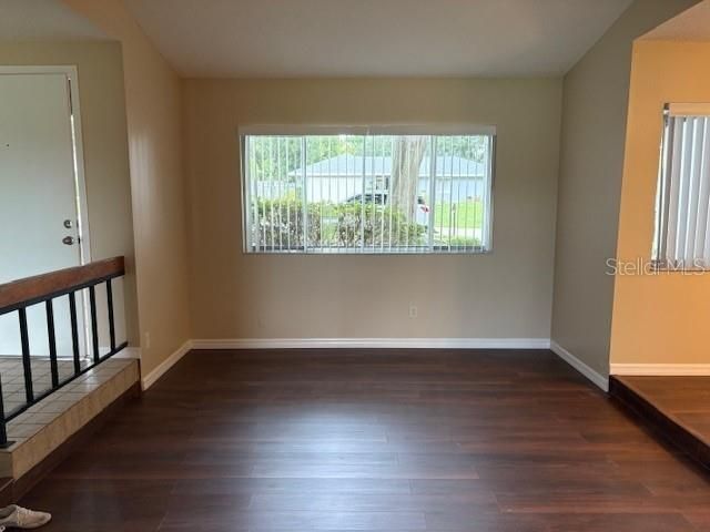 Empty room, Interior, Wood Texture Flooring