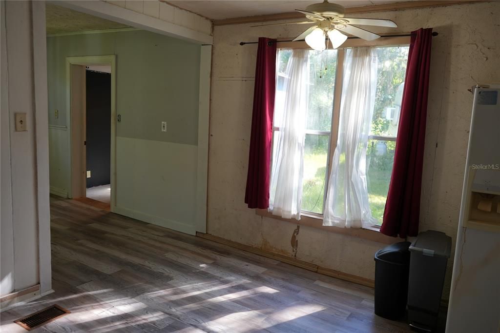 Empty room, Interior, Wood Texture Flooring